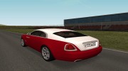 Rolls-Royce Wraith 2017 для GTA San Andreas миниатюра 2