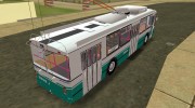 Троллейбус Тролза 682Г маршрут № 19 города Тольятти для GTA Vice City миниатюра 5