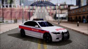 BMW M5 F10 Hongkong Police для GTA San Andreas миниатюра 1