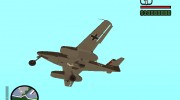 Me 262 для GTA San Andreas миниатюра 5