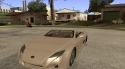 Lexus LFA Custom для GTA San Andreas миниатюра 1