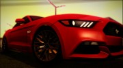 Ford Mustang GT 2015 для GTA San Andreas миниатюра 5