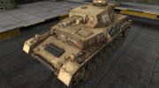 Шкурка для Pz IV Ausf GH para World Of Tanks miniatura 1