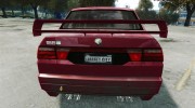 Alfa Romeo 155 Q4 для GTA 4 миниатюра 4