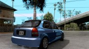 Honda Civic EK9 для GTA San Andreas миниатюра 4