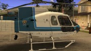 New police helicopter para GTA San Andreas miniatura 2