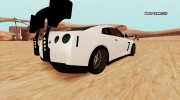 Nissan GT-R 35 DRIFT for GTA San Andreas miniature 2