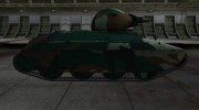 Французкий синеватый скин для AMX 40 для World Of Tanks миниатюра 5