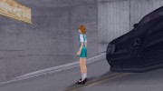 Асука в школьной форме из Конец Евангелиона для GTA 3 миниатюра 3