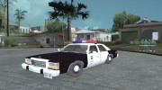 Ford Crown Victoria LTD 1992 SFPD para GTA San Andreas miniatura 1