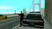 ГАИшник на мосту Гант v3 para GTA San Andreas miniatura 1