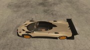 Pagani Zonda R para GTA San Andreas miniatura 2