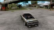 Dodge Charger R/T 1969 для GTA San Andreas миниатюра 3