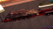 Прицеп C Танком для GTA San Andreas миниатюра 1