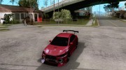 Mitsubishi Lancer Evolution X para GTA San Andreas miniatura 1