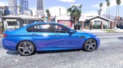 2012 BMW M5 F10 1.0 para GTA 5 miniatura 17