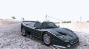Ferrari F50 95 Spider v1.0.2 для GTA San Andreas миниатюра 1