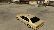 BMW 520i para GTA San Andreas miniatura 3