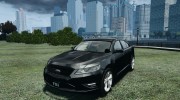 Ford Taurus FBI 2012 для GTA 4 миниатюра 1
