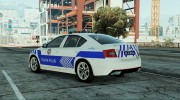 Škoda Octavia 2016 Yeni Türk Trafik Polisi para GTA 5 miniatura 2