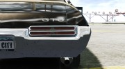 Pontiac GTO Judge for GTA 4 miniature 14