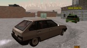 ВАЗ 2109 (Зимняя) для GTA San Andreas миниатюра 3