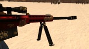 Barrett M107 Royal Dragon для GTA San Andreas миниатюра 5