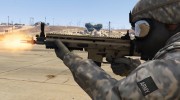 FN Scar-L Non-scoped (Animated) para GTA 5 miniatura 2