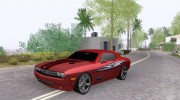 2007 Dodge Challenger для GTA San Andreas миниатюра 6