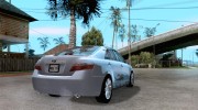 Toyota Camry 2007 for GTA San Andreas miniature 4