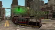 Tram, painted in the colors of the flag v.4 by Vexillum  miniature 2