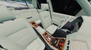 Mercedes-Benz S600 W140 для GTA 4 миниатюра 8