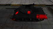 Черно-красные зоны пробития M10 Wolverine для World Of Tanks миниатюра 2