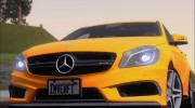 Mercedes-Benz A45 AMG 2012 (Second Complect Paintjobs) for GTA San Andreas miniature 5