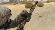 FN Scar-L Scoped (Animated) para GTA 5 miniatura 4