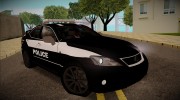 Lexus IS-F 2009 Police для GTA San Andreas миниатюра 1