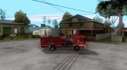 Pumper Firetruck Los Angeles Fire Dept для GTA San Andreas миниатюра 5