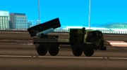 Missile Launcher Truck для GTA San Andreas миниатюра 5