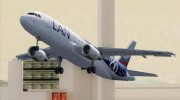 Airbus A320-200 LAN Airlines - 80 Years Anniversary (CC-CQN) para GTA San Andreas miniatura 24