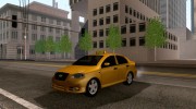 Chevrolet Aveo Algeria Taxi для GTA San Andreas миниатюра 1