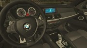 BMW X6M для GTA San Andreas миниатюра 6