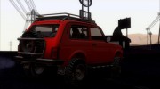 Ваз 2121 Нива Offroad Full 3D для GTA San Andreas миниатюра 5