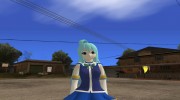 Konosuba Aqua из Этот замечательный мир for GTA San Andreas miniature 4