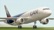 Airbus A320-200 LAN Argentina para GTA San Andreas miniatura 3