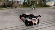 Audi R8 LMS для GTA San Andreas миниатюра 3