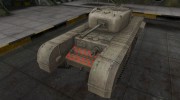 Контурные зоны пробития Churchill VII for World Of Tanks miniature 1
