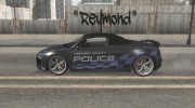 Audi R8 High Speed Police для GTA San Andreas миниатюра 3