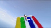 Stunt Plane Smoke (4x Rainbow Colors) para GTA 5 miniatura 5