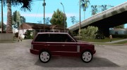 Range Rover Vogue 2003 для GTA San Andreas миниатюра 5