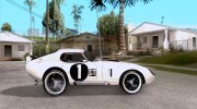 Shelby Cobra Daytona Coupe 1965 для GTA San Andreas миниатюра 5